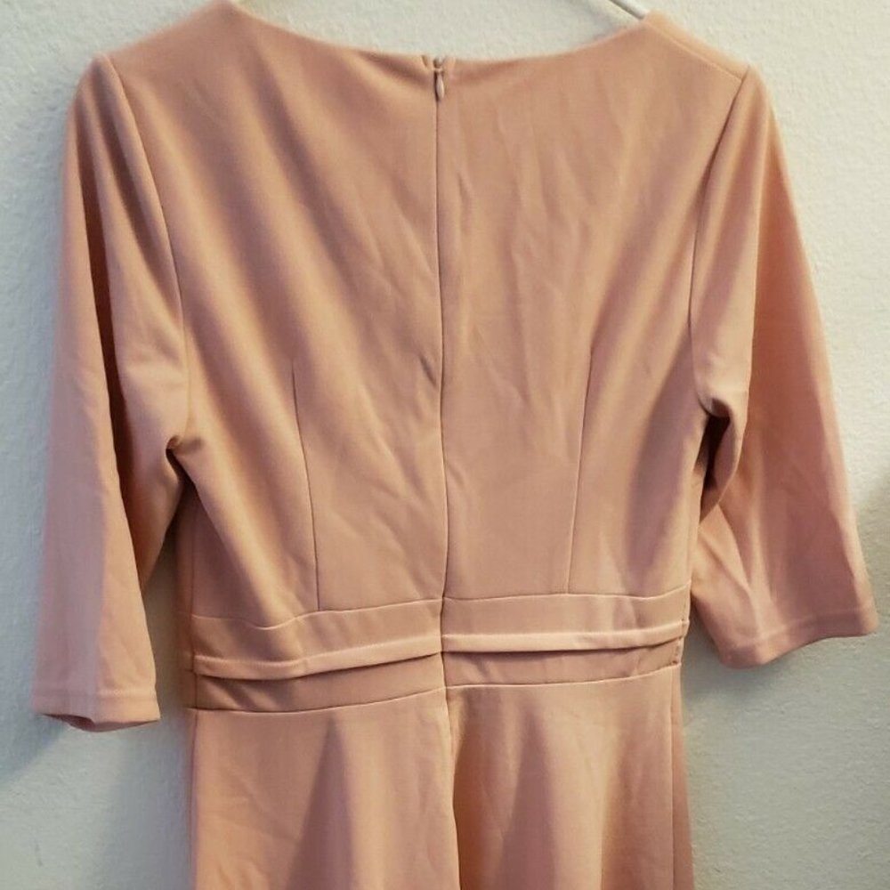 AONOUR Women's Vintage V-Neck Cocktail Party Dress
